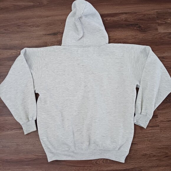 Vintage Stevens Institute of Technology NJ Heather Gray Hoodie Sweatshirt M - Picture 7 of 7